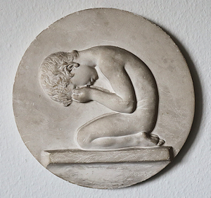 Gipsrelief.